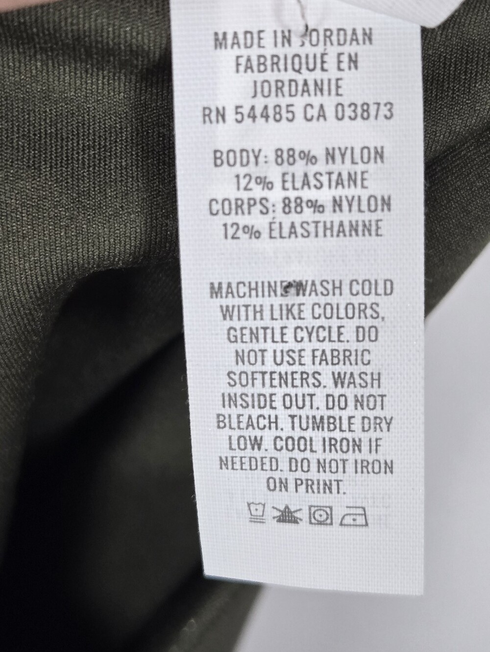 NEW Aerie Offline Real Me Crop Leggings Size Large Liquid Shine Metallic Green - Picture 11 of 12